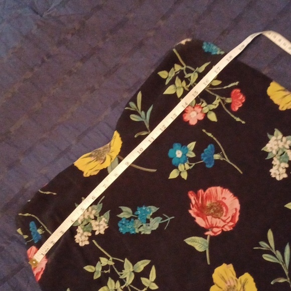 💙🏍Old Navy Black Maxi Dress with Multicolor Floral Print - Picture 7 of 11